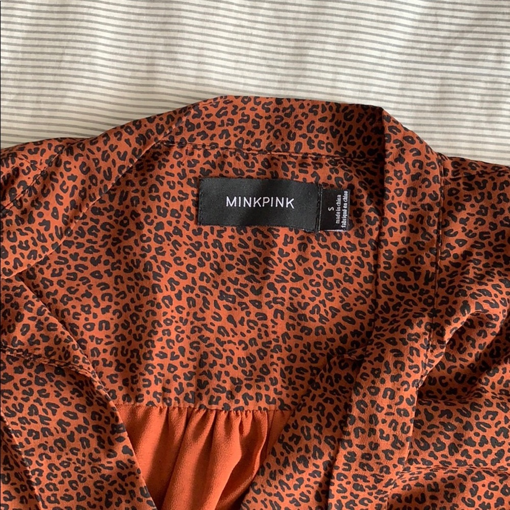 MINKPINK Brown Mini Dress - Picture 4 of 5